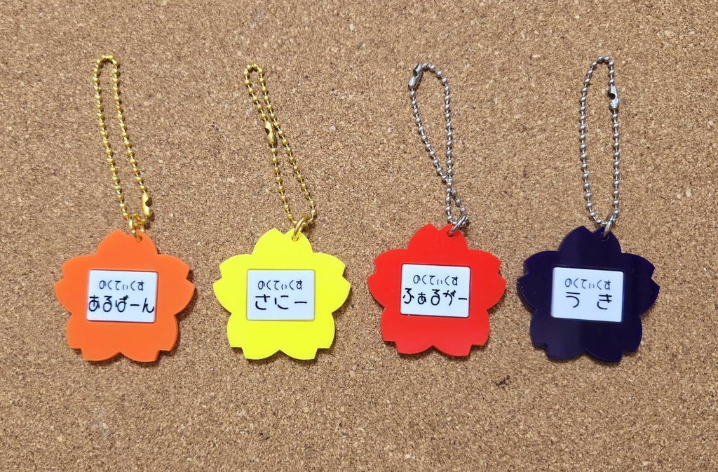 【非公式】Noctyx 幼稚園アクリルキーホルダー