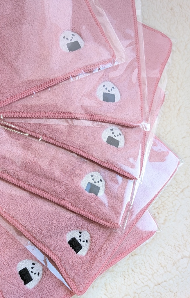 ふあふあ刺繍ハンカチ