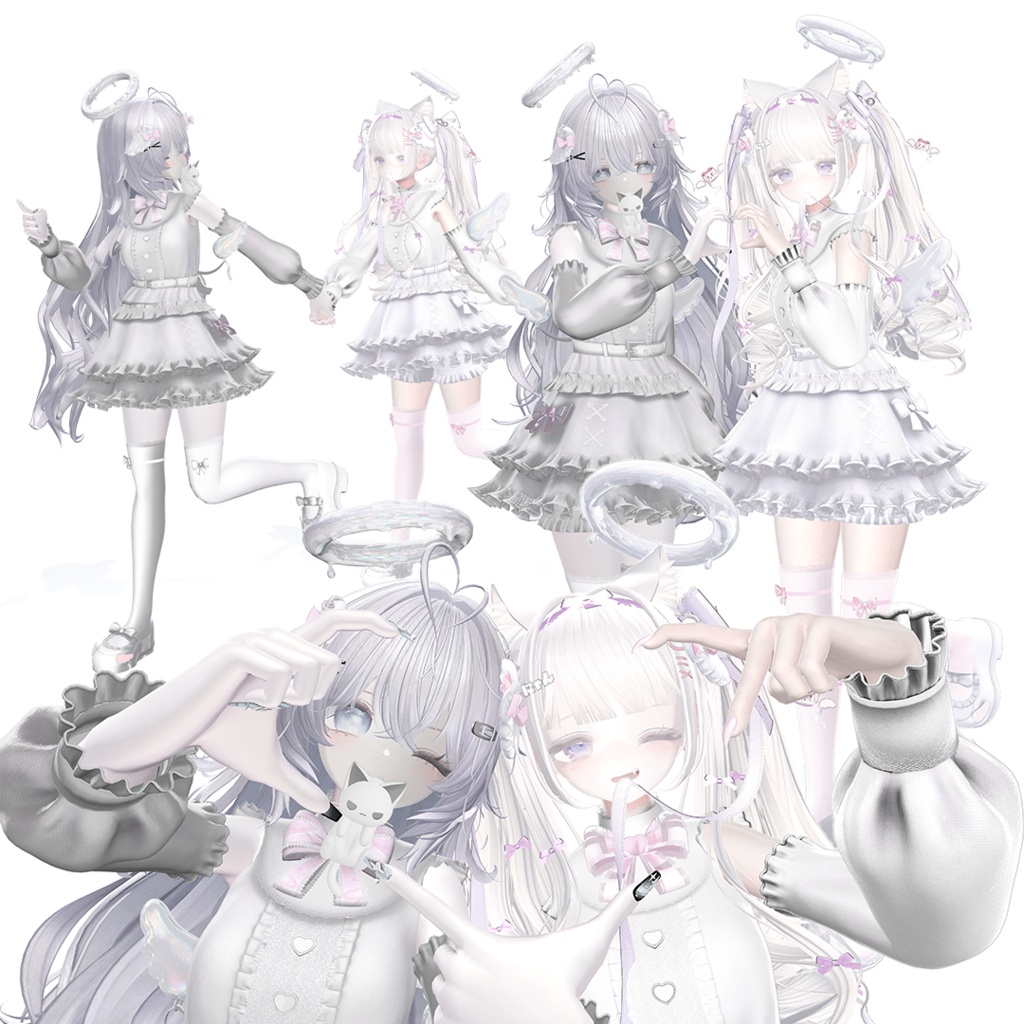 【無料版あり】Pair Pose Set 【28組 56種 】