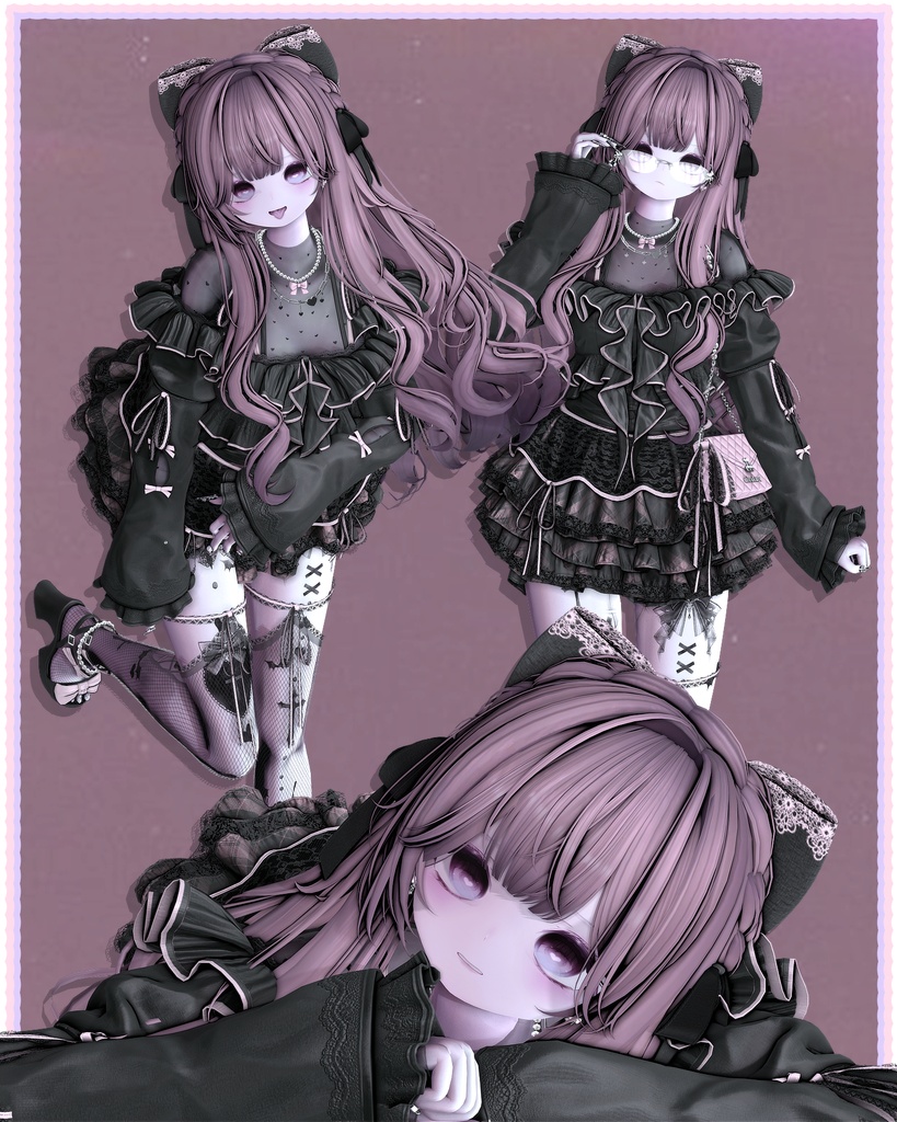 【ルルネ - Rurune】Face Blendshape