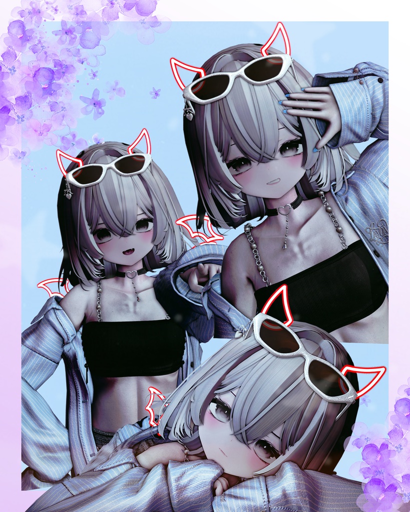 【ルルネ - Rurune】Face Blendshape