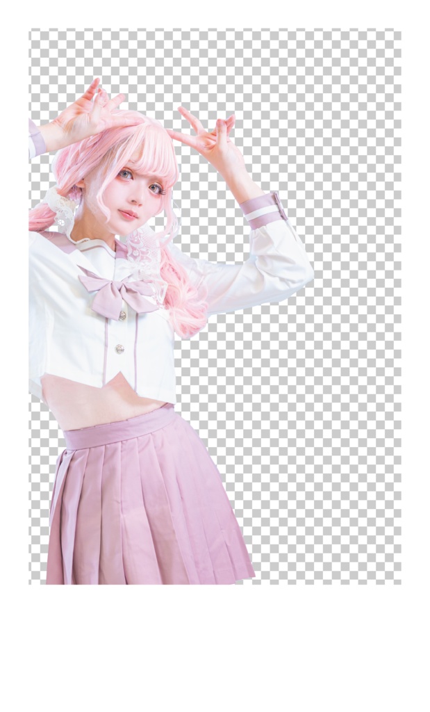 チェキ風クリアカード