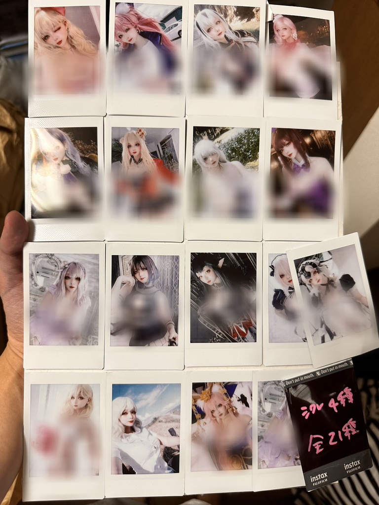 インテ限定ランチェキ(Fate、東リベ、オリジナルなど)