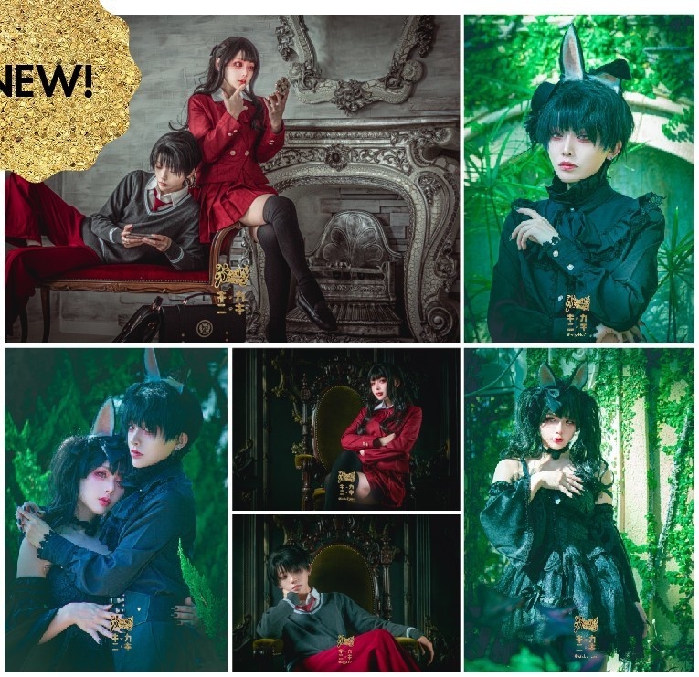 創作双子 布ポスター