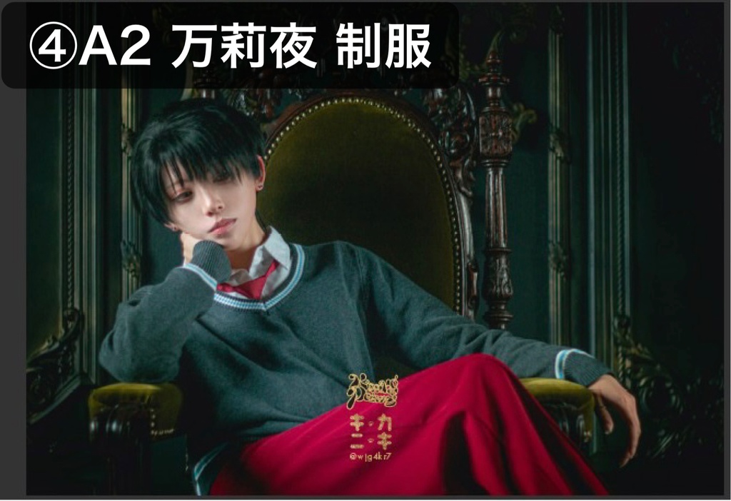 創作双子 布ポスター