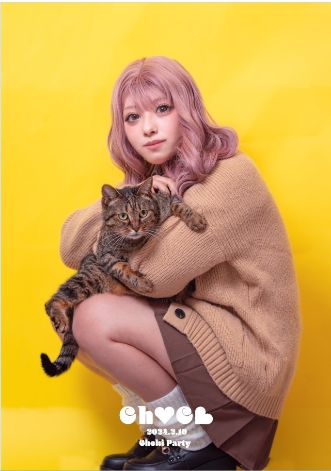 チェキ会 デカ布ポスター