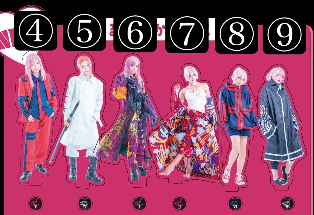 卍アクリルスタンド