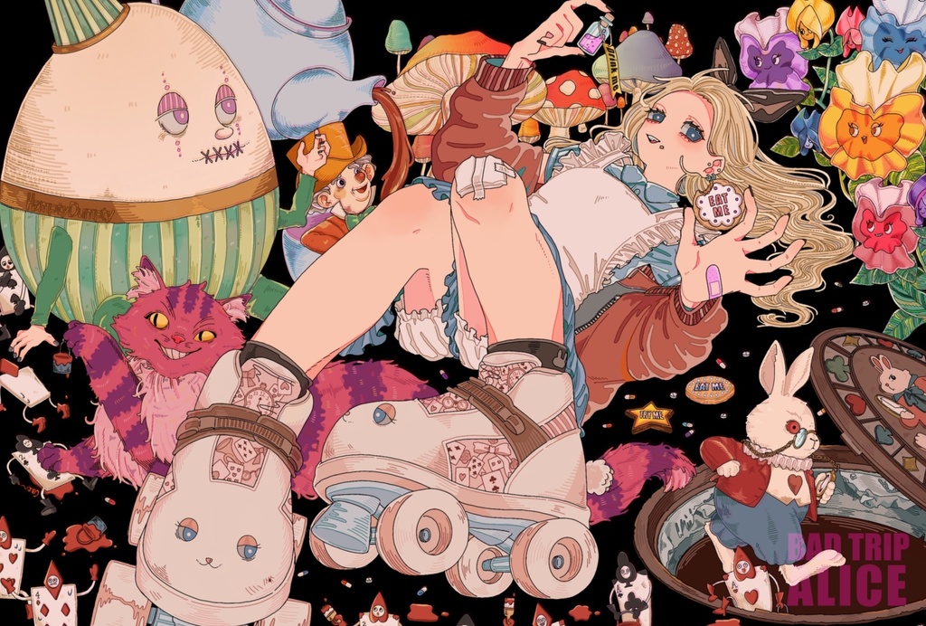 ポストカード/ BAD TRIP ALICE
