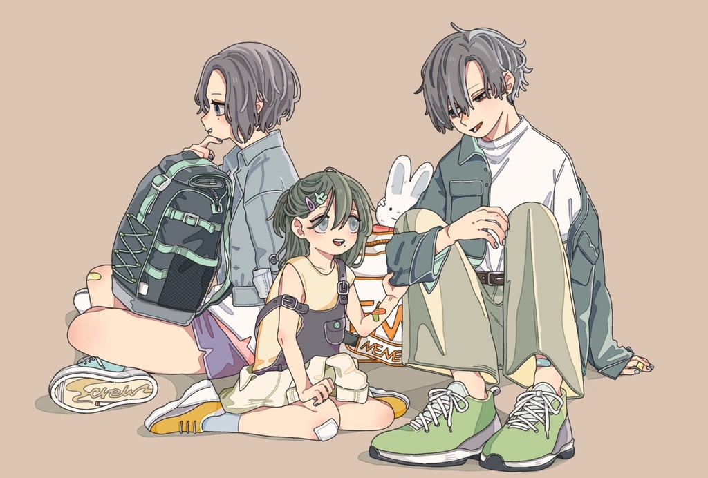 ポストカード/旅立ち