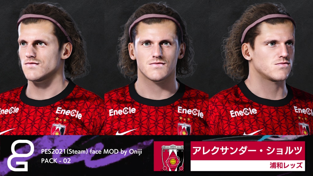 【PC Only】PES2021 FACEMOD by ONIJI vol.02(EN)