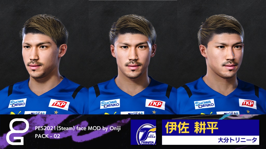 【PC Only】PES2021 FACEMOD by ONIJI vol.02(EN)