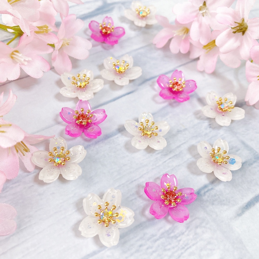桜の髪飾り