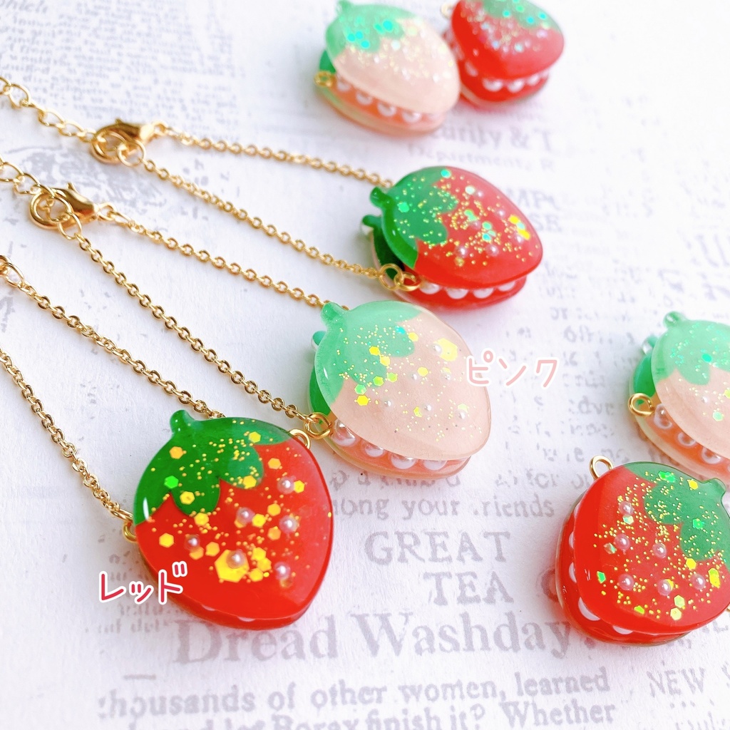 いちごポシェット