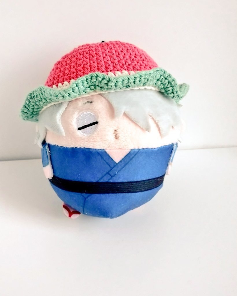スイカ帽子(ぬい用)