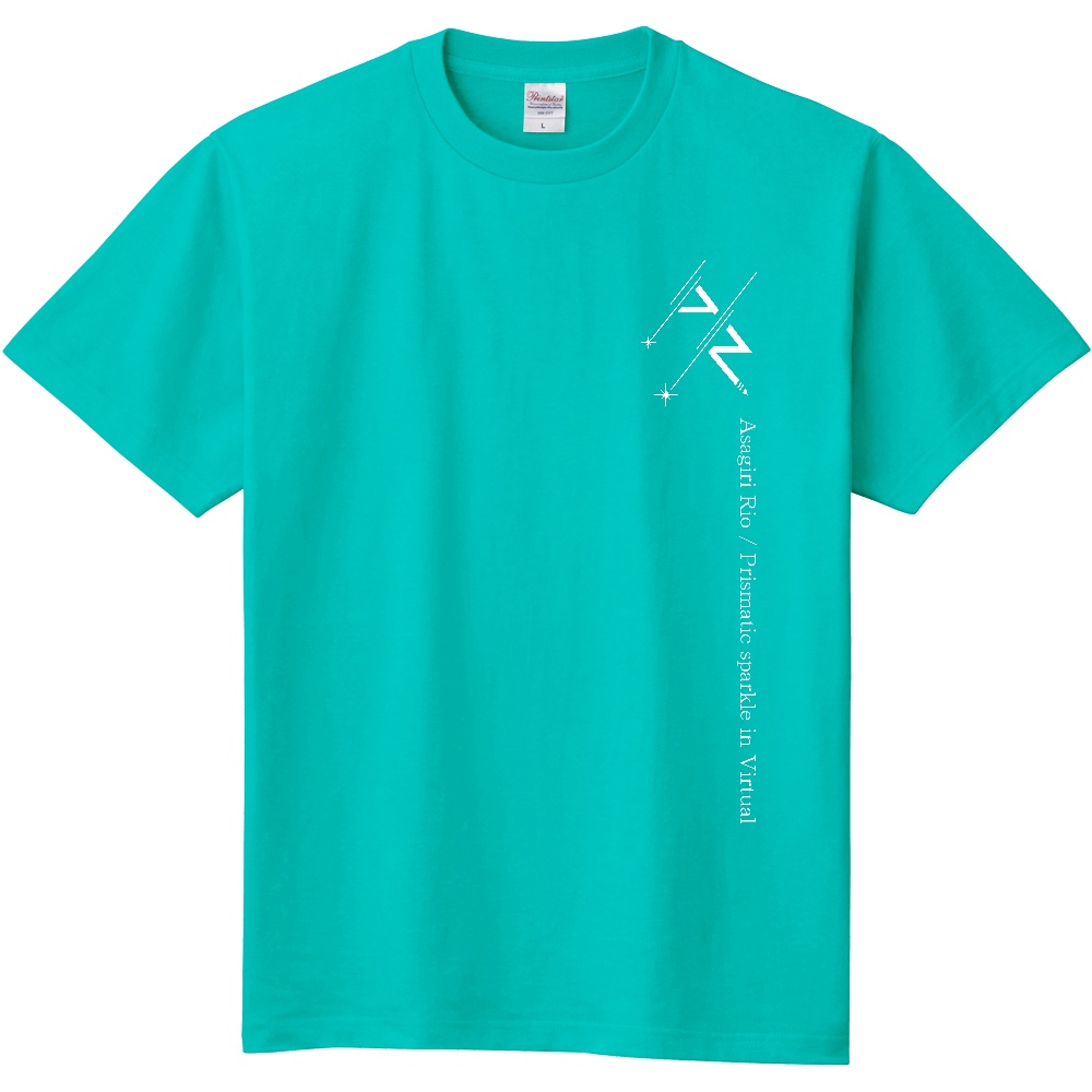 浅葱里リオミニロゴマークTシャツ(ミント)【送料込】