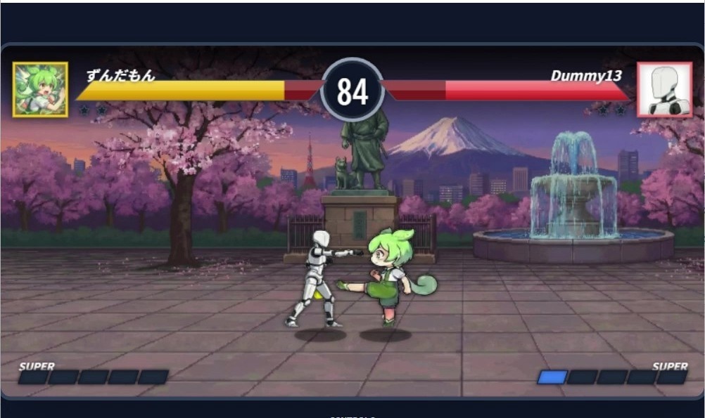 格闘ゲーム「スプライトアリーナ」 Editバージョン（キャラ追加、編集可能バージョン)