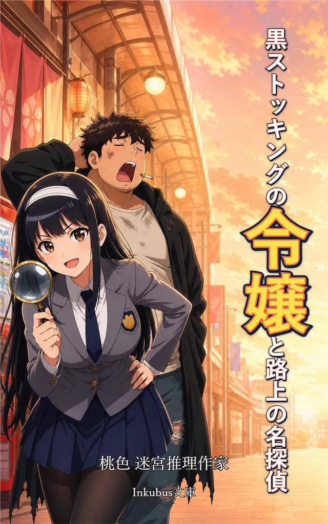 小説 「黒ストッキングの令嬢と路上の名探偵」