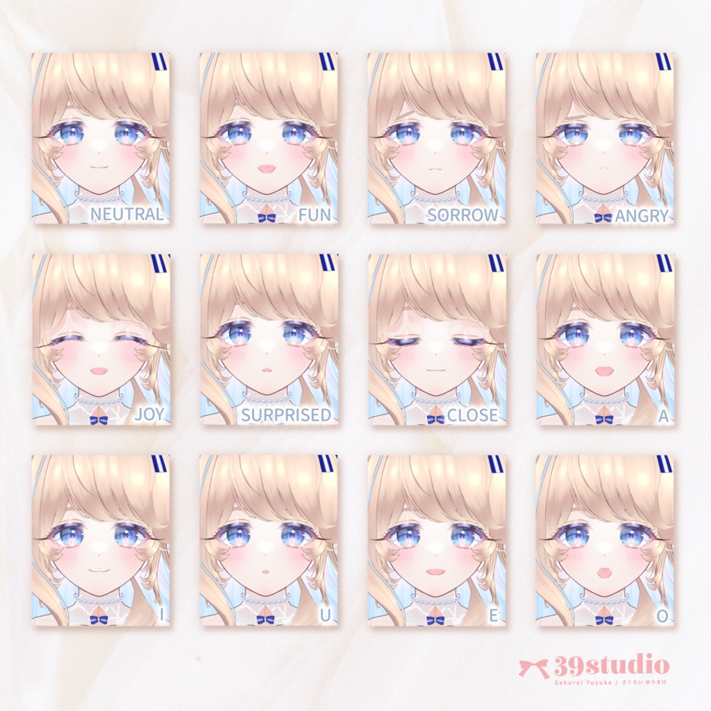 【VRoid / VRM model】Nemophila / ネモフィラ