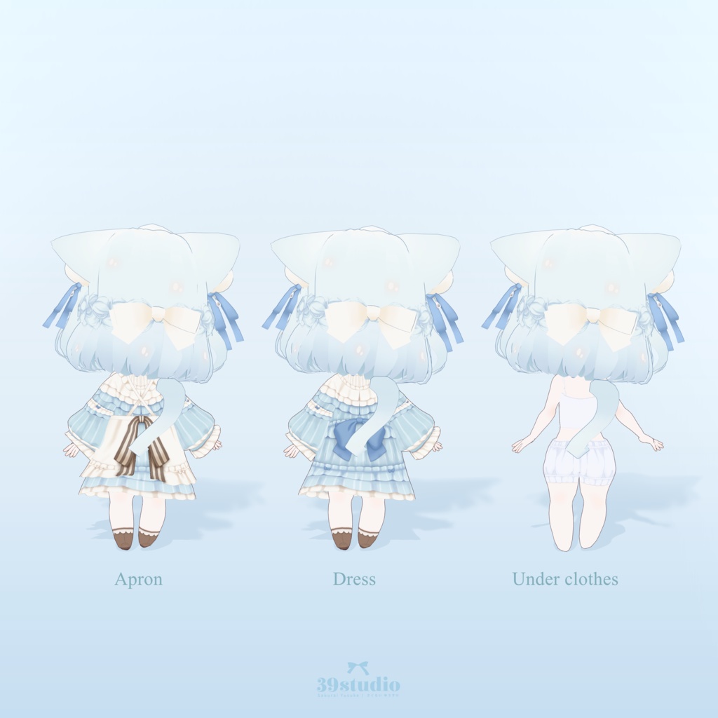 【VRoid / VRM model】Snowdrop / スノードロップ