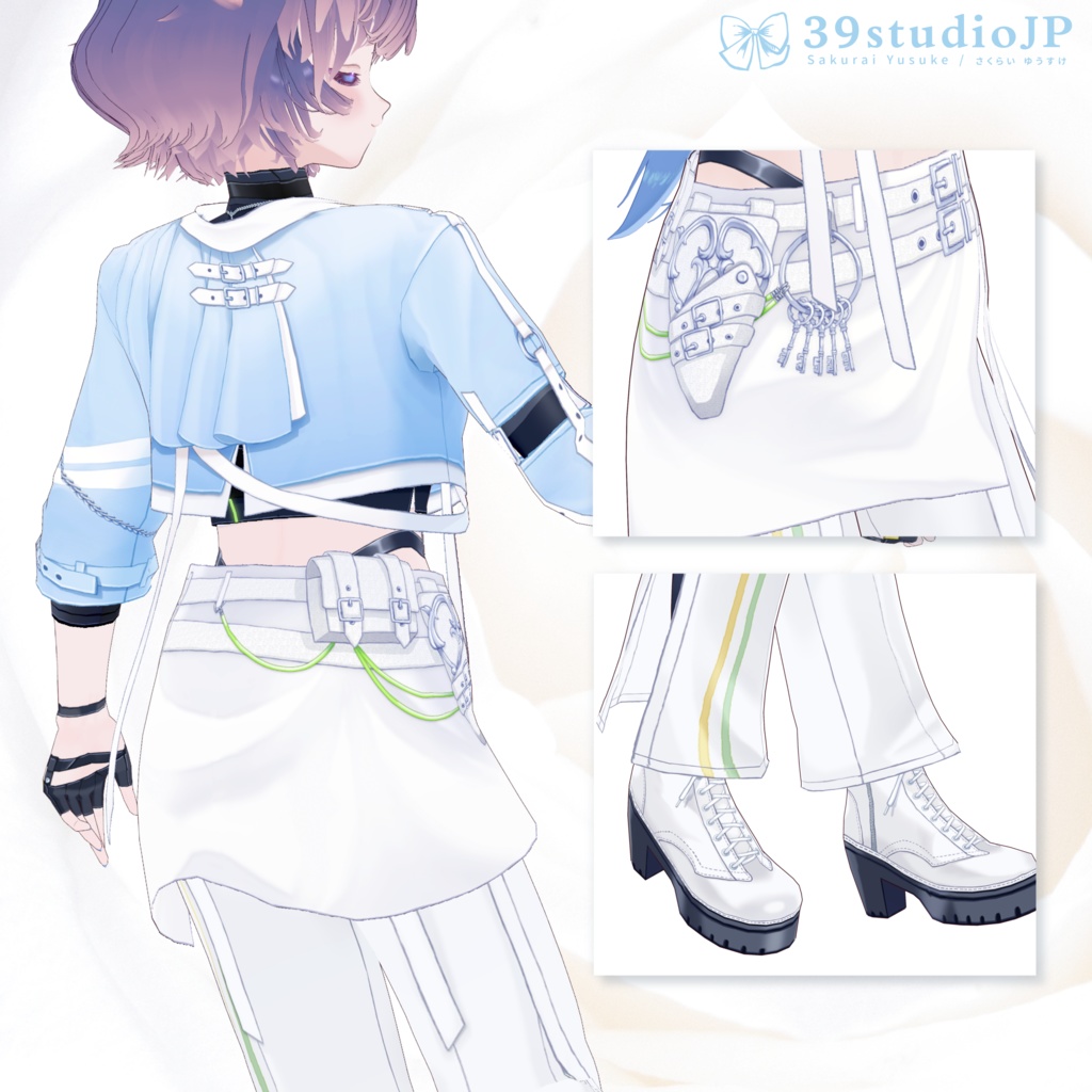 アカシアガーデンコーデセット / Acacia Garden Outfit【VRoid Outfit】