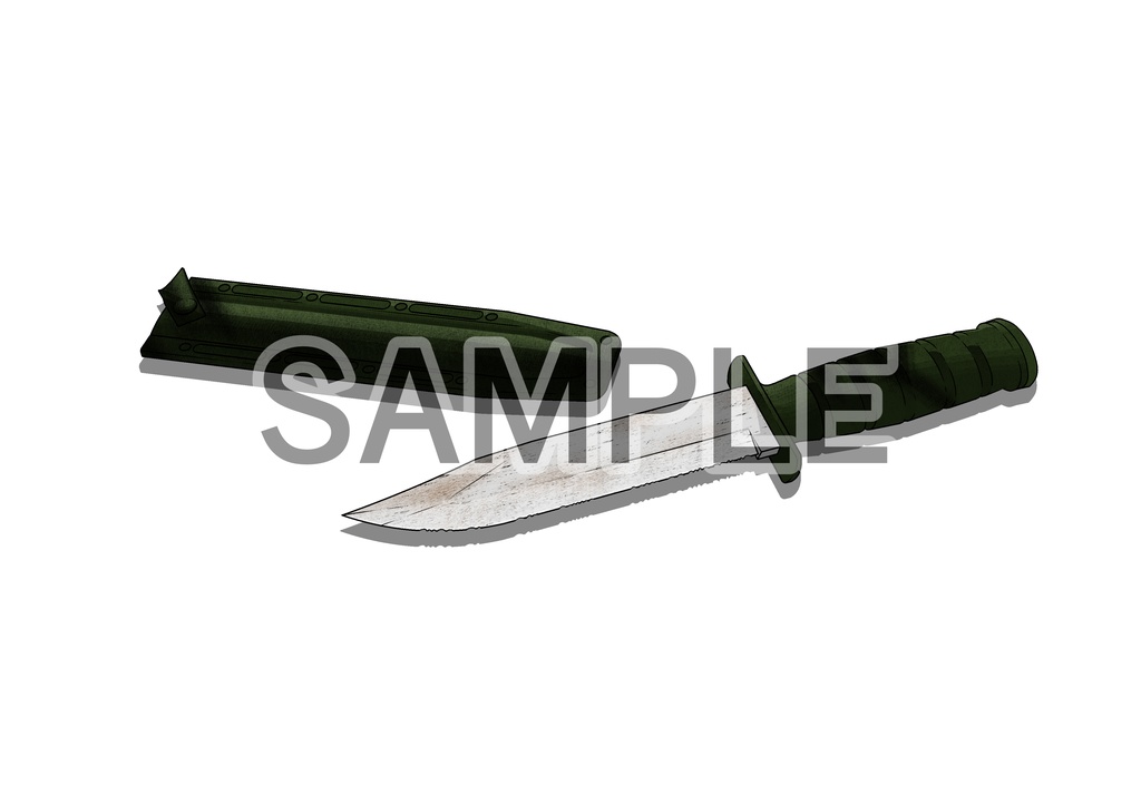 使い古されたナイフ