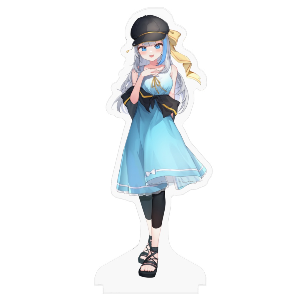 氷雨ぺんちゃ2nd衣装アクスタ Ver2(100x100mm)