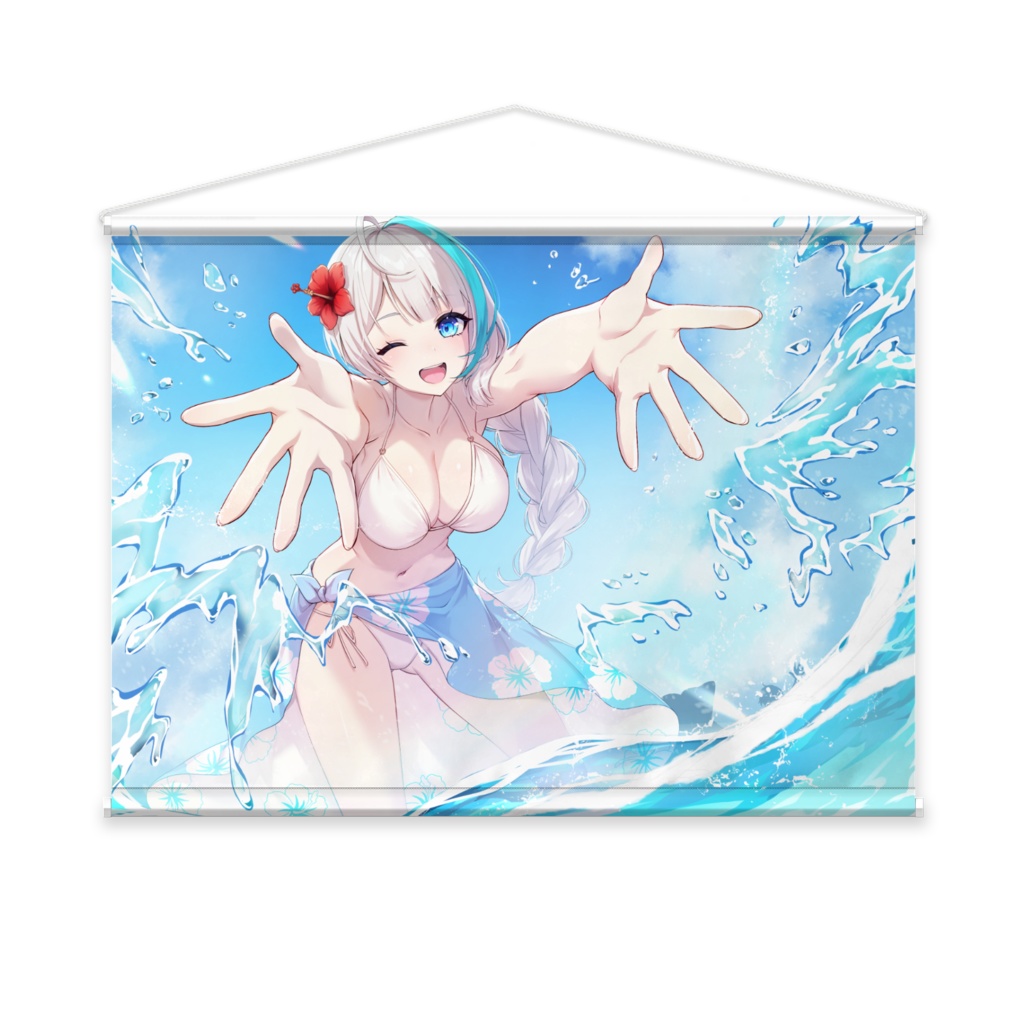 【タペストリー】氷雨ぺんちゃ水着2024Ver A