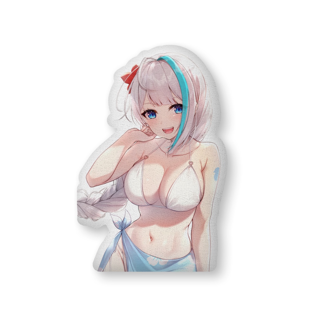 【抱けるクッション】氷雨ぺんちゃ水着2024Ver C