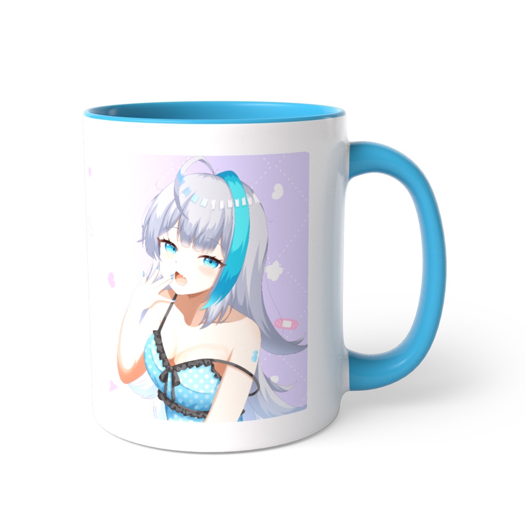 カラーマグカップ（水色）