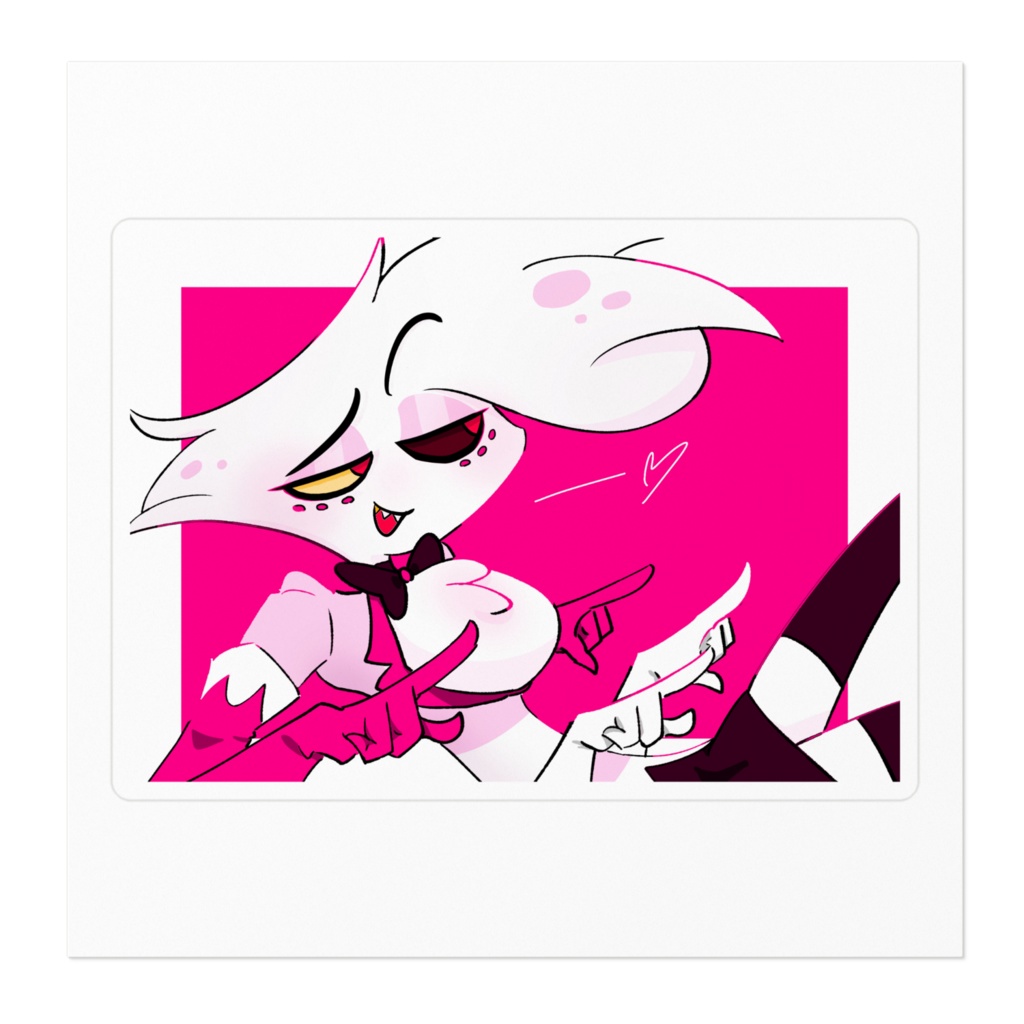 【ファンメイドグッズ】ハズビンホテル エンジェルダスト ステッカー