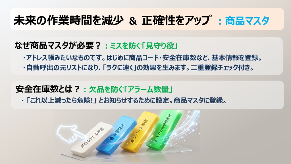 シンプル在庫ダイアリー 【無料体験版】 |~自動機能付きエクセル在庫管理ツール~