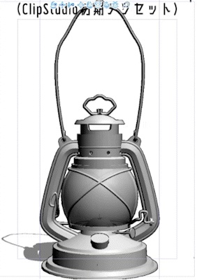 ハリケーンランタン/Hurricane Lanternの3Dobject(cs3o形式)