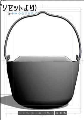 料理と深鍋/Cooking&DeepPotsの3Dobject(cs3o形式)