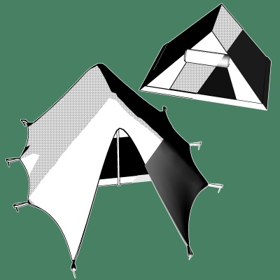 テント/Tentの3Dobject(cs3o形式)