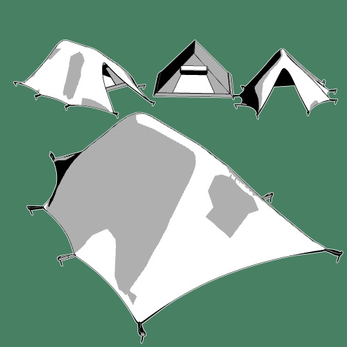 テント/Tentの3Dobject(cs3o形式)