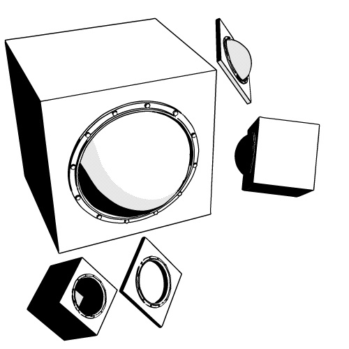 カプセルキューブ/CapsuleCube,四角キューブ1/SquareCube1,四角キューブ2/SquareCube2の3Dobject(cs3o形式)の詰め合わせセット