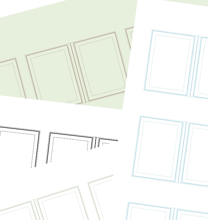 mimi式24–40Pミニネーム用紙集
