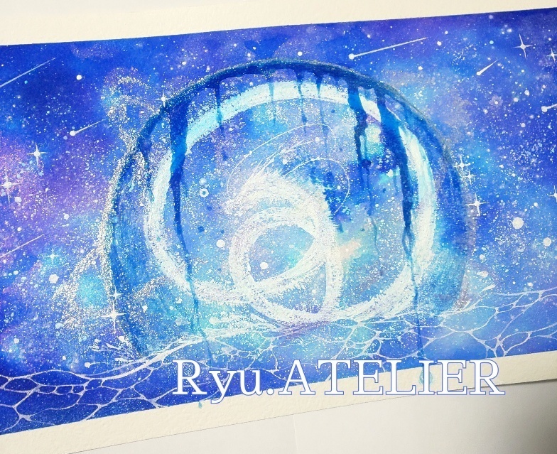 アナログ原画「転変」