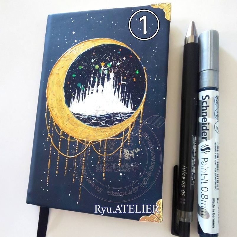 小さな絵画展「オリジナル手帳」