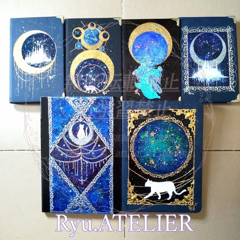 小さな絵画展「オリジナル手帳」