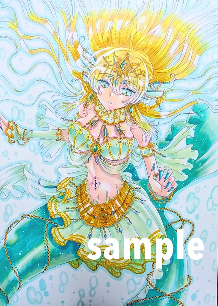 【手描きイラスト アナログ原画オーダーについて】