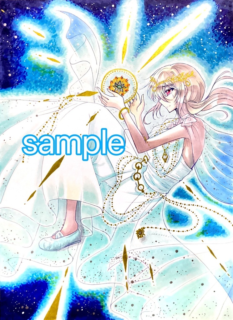 【手描きイラスト アナログ原画オーダーについて】