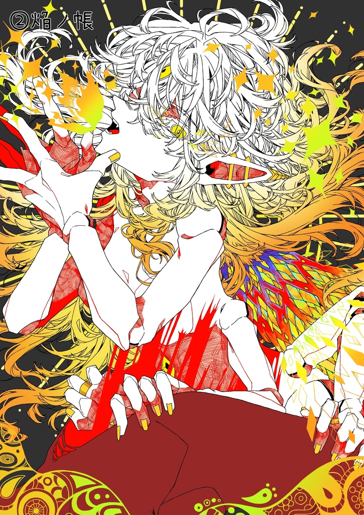 ラメ入りポストカード