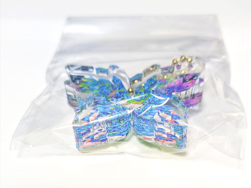 アクリルブロックキーホルダー