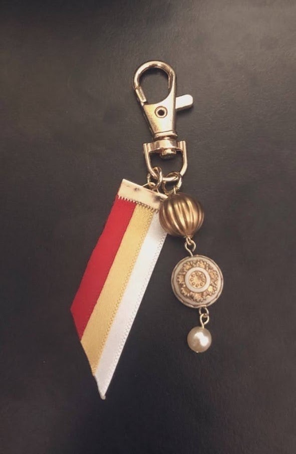 【ツイステ】カリム　概念　リボンキーホルダー