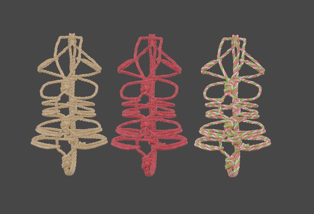 お手軽緊縛 亀甲縛