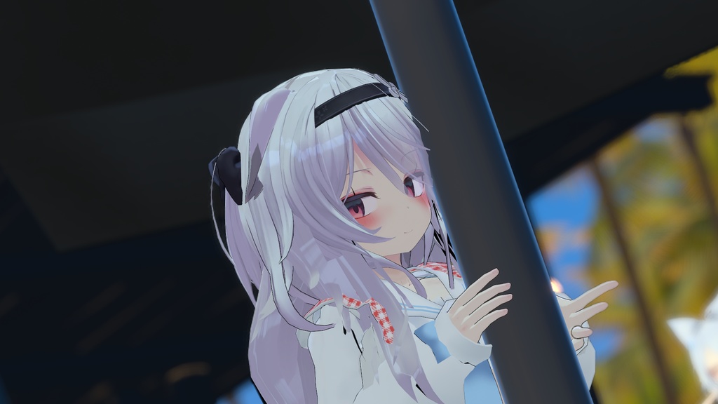 【37アバター対応】セーラーフリル水着【PB対応】