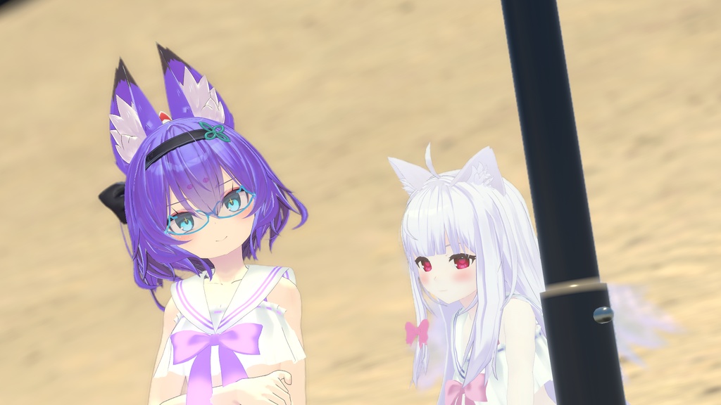 【37アバター対応】セーラーフリル水着【PB対応】