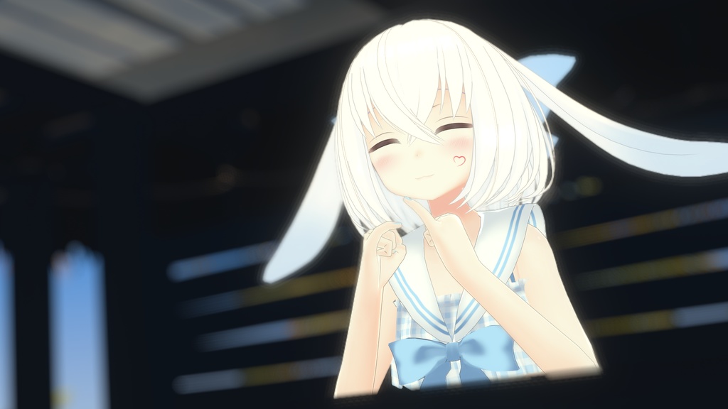 【37アバター対応】セーラーフリル水着【PB対応】