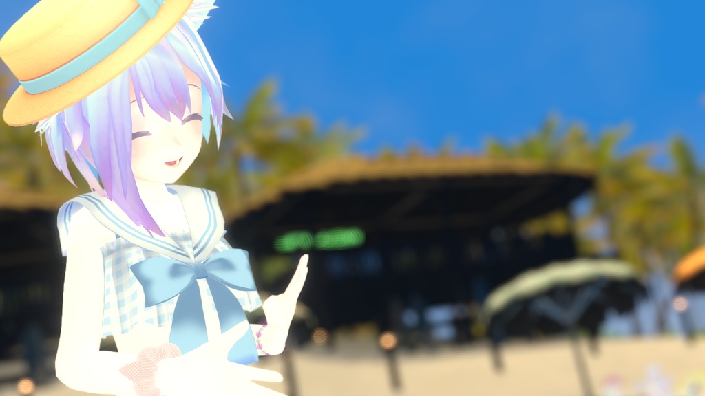 【37アバター対応】セーラーフリル水着【PB対応】